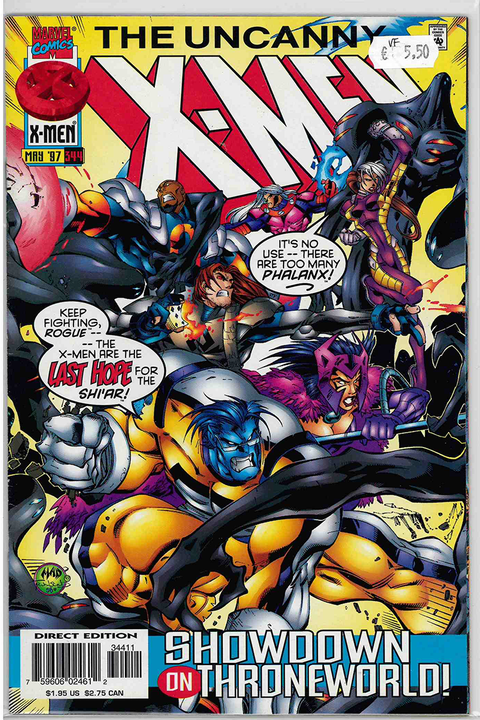 Uncanny X-Men 1st series #344 VERY FINE