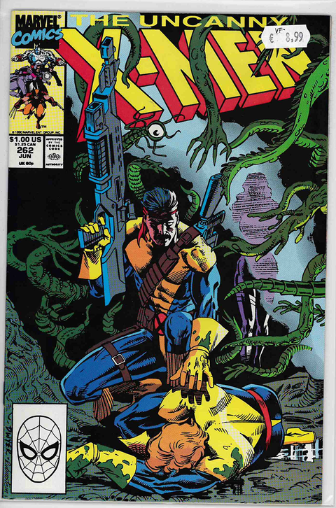 Uncanny X-Men 1st series #262 VERY FINE-