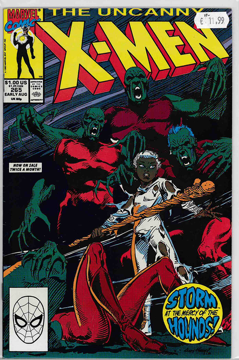 Uncanny X-Men 1st series #265 VERY FINE-