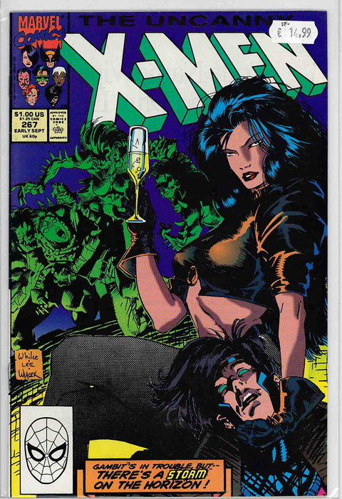 Uncanny X-Men 1st series #267 VERY FINE-