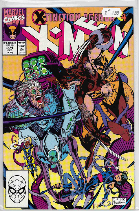 Uncanny X-Men 1st series #271 VERY FINE