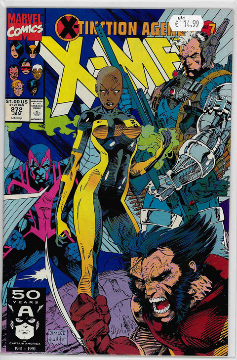 Uncanny X-Men 1st series #272 NM