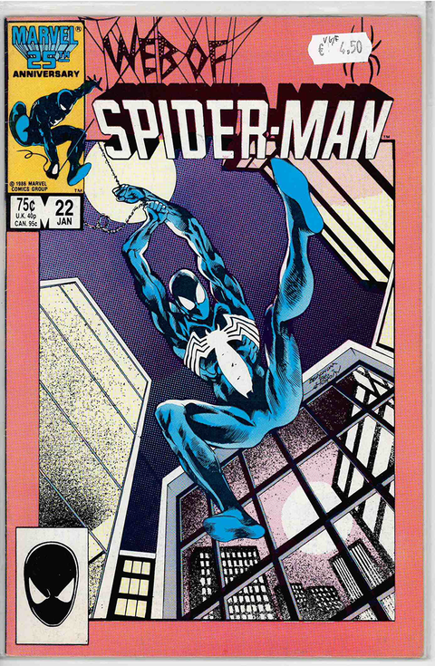 Web of Spider-Man (1st Series) #22 VERY GOOD/FINE