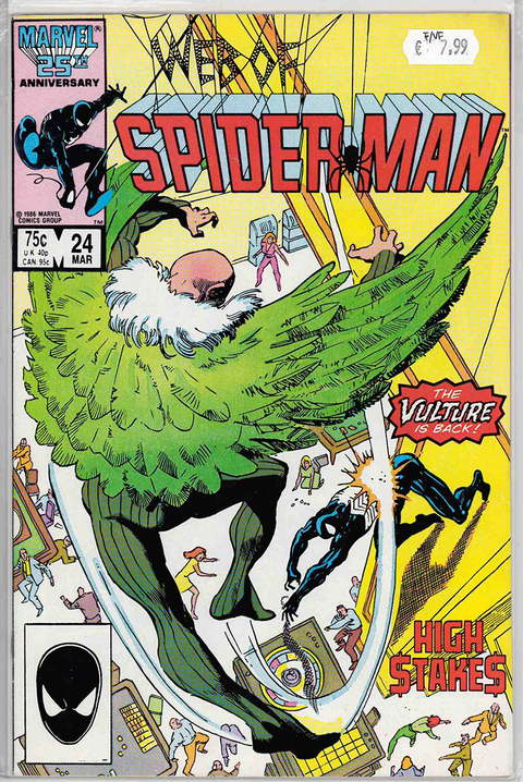 Web of Spider-Man (1st Series) #24 FINE/VERY FINE