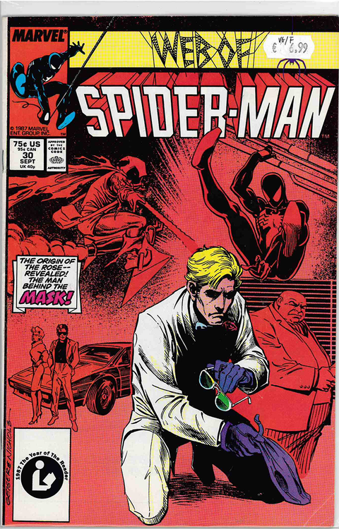 Web of Spider-Man (1st Series) #30 VERY GOOD/FINE