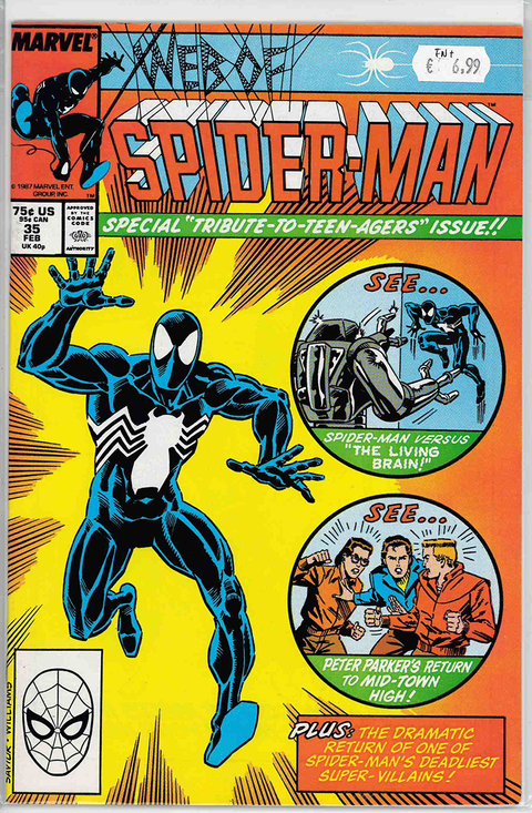 Web of Spider-Man (1st Series) #35 FINE+