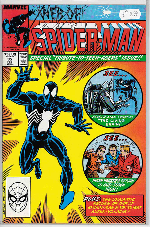 Web of Spider-Man (1st Series) #35 VERY FINE