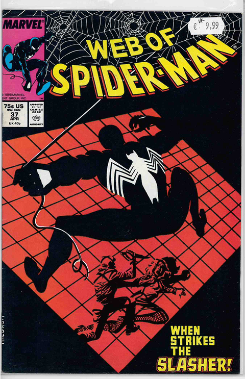 Web of Spider-Man (1st Series) #37 VERY FINE-