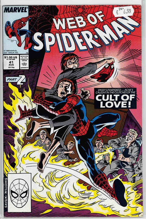 Web of Spider-Man (1st Series) #41 FINE+