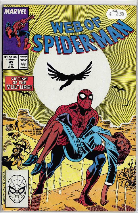 Web of Spider-Man (1st Series) #45 VERY GOOD/FINE
