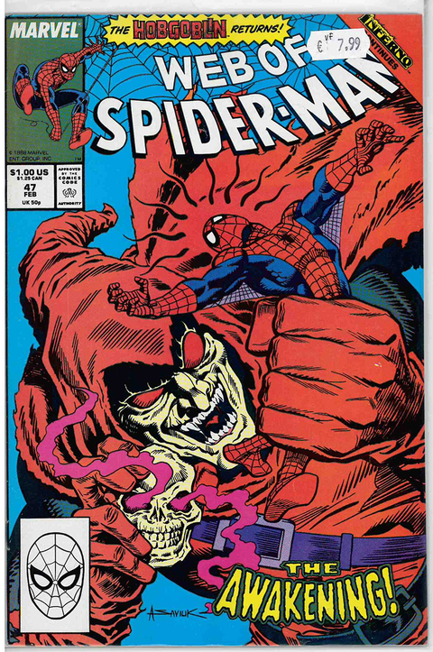 Web of Spider-Man (1st Series) #47 VERY FINE