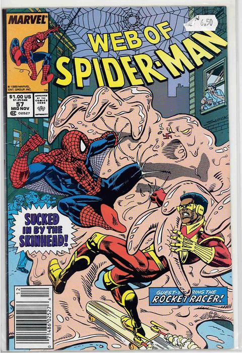 Web of Spider-Man (1st Series) #57 FINE