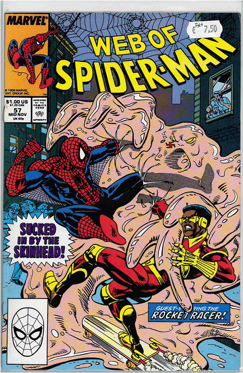 Web of Spider-Man (1st Series) #57 FINE+