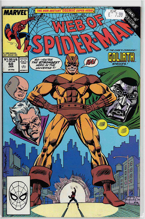 Web of Spider-Man (1st Series) #60 FINE/VERY FINE