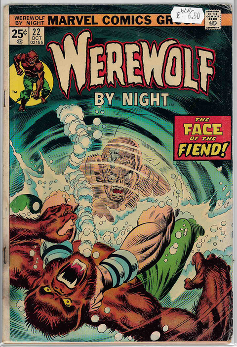 Werewolf by Night (1st Series) #22 GOOD/VERY GOOD