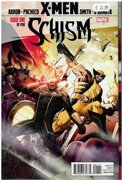 COMPLETE SET X-Men: Schism #1-5 + Prelude to Schism #1-4