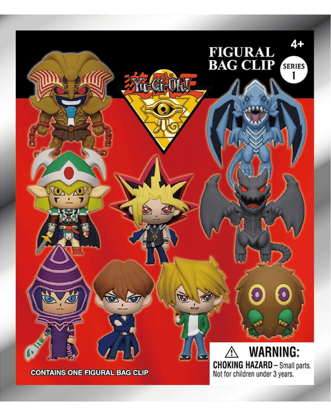 Yu-Gi-Oh 3D PVC Bag Clips Figural Serie 1 - Blind Bags Yu-Gi-Oh
