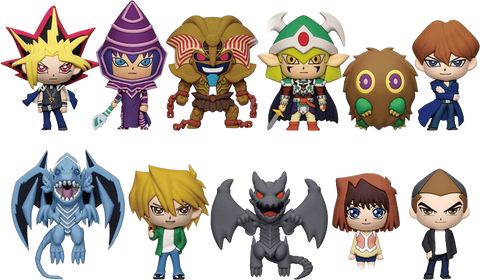 Yu-Gi-Oh 3D PVC Bag Clips Figural Serie 1 - Blind Bags Yu-Gi-Oh