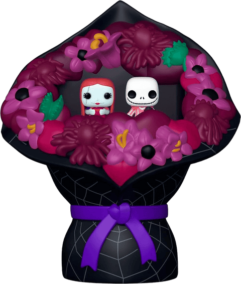 Funko Bitty POP Bouquet - Nightmare before Christmas - Sally & Jack Skellington (Valentine)