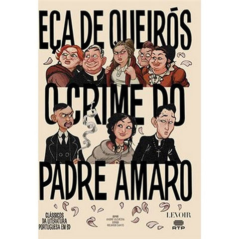 O Crime do Padre Amaro, de Eça de Queirós (Ed. portuguesa, capa dura)