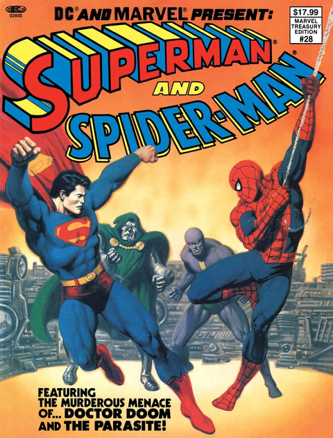 Marvel Treasury Edition #28: DC & MARVEL present SUPERMAN & SPIDER-MAN (2026 Facsimile)