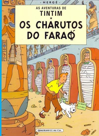 Tintin - Os Charutos do Faraó (Ed.Portuguesa, capa dura)